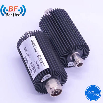 Grauer 100 Watt DC-3800MHz 3-40 dB verstellbarer Dämpfer RF-Koaxialdämpfer für Telekommunikationssysteme