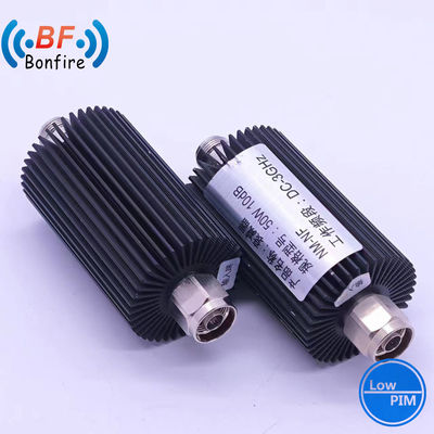 Grauer 100 Watt DC-3800MHz 3-40 dB verstellbarer Dämpfer RF-Koaxialdämpfer für Telekommunikationssysteme