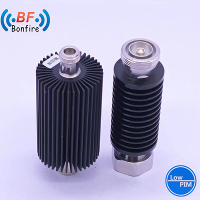 Rot 100W Verstellbarer Dämpfer RF Koaxialadapter DC-3800MHz DIN Weiblich auf Männlich 3-40dB
