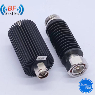 Rot 100W Verstellbarer Dämpfer RF Koaxialadapter DC-3800MHz DIN Weiblich auf Männlich 3-40dB