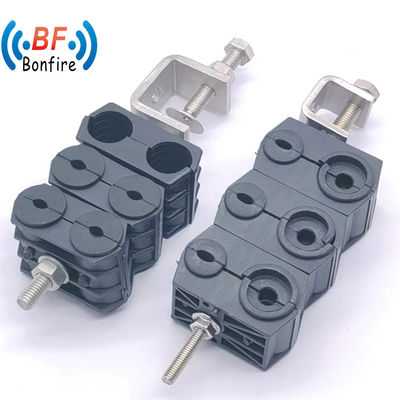 Kunststofffaser-optische Drop-Kabel-Klammer Isolierung Suspension Sackgasse Verankerungsklammer