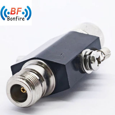 Grauer RF-Koaxial 3G N Männlicher bis RP-SMA-Steckverbinder N bis RP-SMA-Kabel Blitzhalter Überspannungsschutzhalter