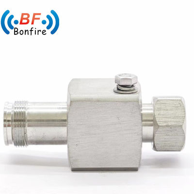 N Weibliche Schranke Überspannung Arrestor Blitzschutz mit Gdt 6g RF Arrestor in Grau