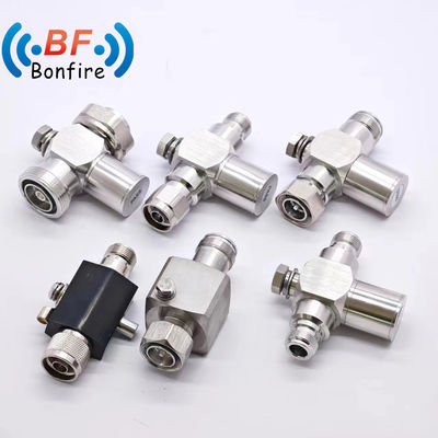 BLQ-XXXXX 698-3800MHz RF Doppelweiblicher Blitzschutz N-F bis 4.3-10-F Überspannungshalter