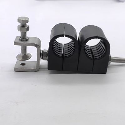 0.410kg Paket Bruttogewicht 1/2&quot; und 7/8&quot; Einlöchige Doppelklemmen Kabelklemmen