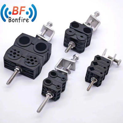 Einfach-Loch-Einfach-Kabel-Klammer O Typ Z-FCC-Hw15 mit Gummi-Doppel-Zuführungsklammer 1/2 &quot;F