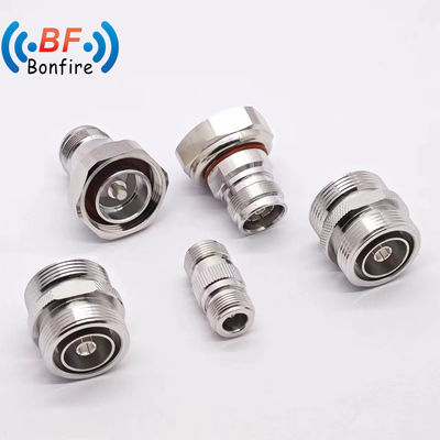LJQ -XXXXX 4.3-10 männlicher DC-4GHz Gerade-RF-Adapter-Anschluss für 1/2 &quot;Feeder-Kabel-Jumper