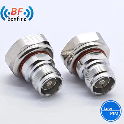 LJQ -XXXXX 4.3-10 männlicher bis 7/16 DIN weiblicher Koaxialanschluss für 1/2&quot; superflexibles Kabel