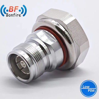 LJQ -XXXXX 4.3-10 männlicher bis 7/16 DIN weiblicher Koaxialanschluss für 1/2&quot; superflexibles Kabel