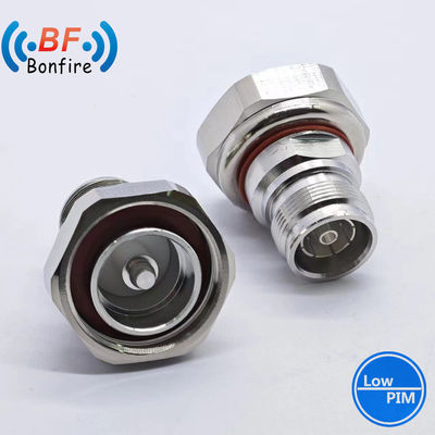 LJQ -XXXXX 4.3-10 männlicher bis 7/16 DIN weiblicher Koaxialanschluss für 1/2&quot; superflexibles Kabel