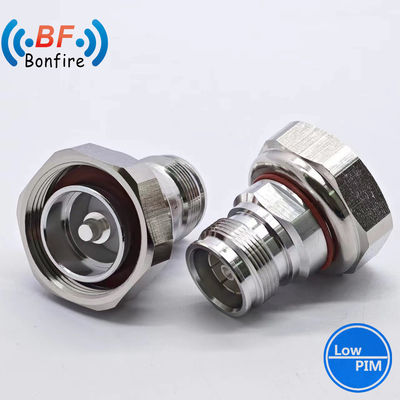 LJQ -XXXXX 4.3-10 männlicher bis 7/16 DIN weiblicher Koaxialanschluss für 1/2&quot; superflexibles Kabel
