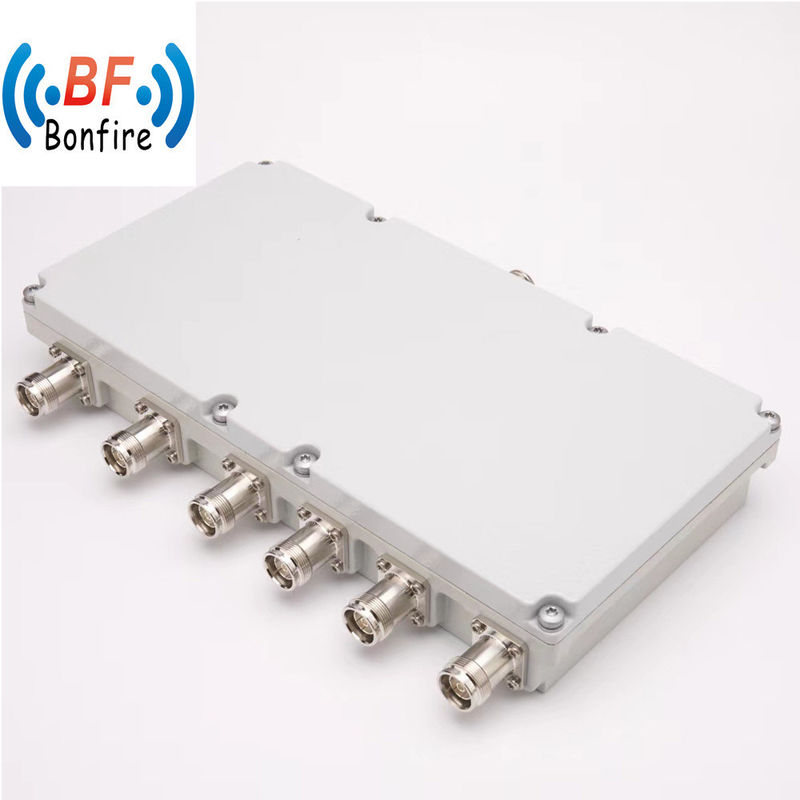Sechs-Band-Kombinator Low Pim-Kombinator 698-2700MHz 4.3-10-F DIN-F mit individuellem Design