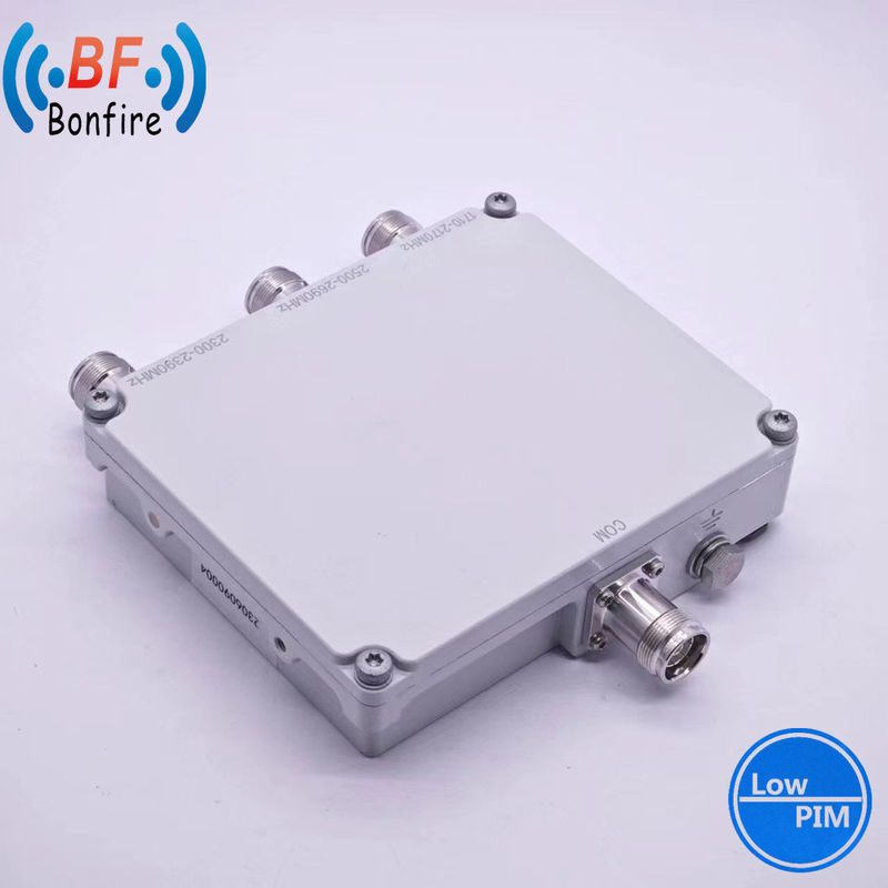 Low Pim Combiner VHF UHF Band Duplexer für die Netzwerkabdeckung von 1710-2170 MHz 2300-2690 MHz