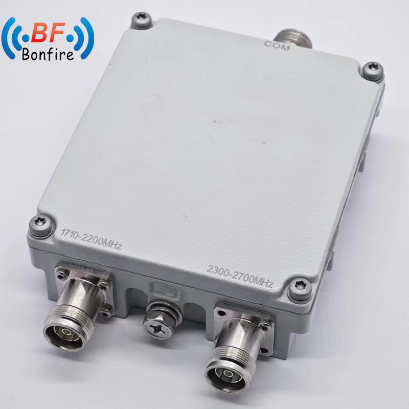 Low Pim Quadplexer Combiner Triplexer RF Diplexer IP65 200W Quadband für Innen- und Außenbereich