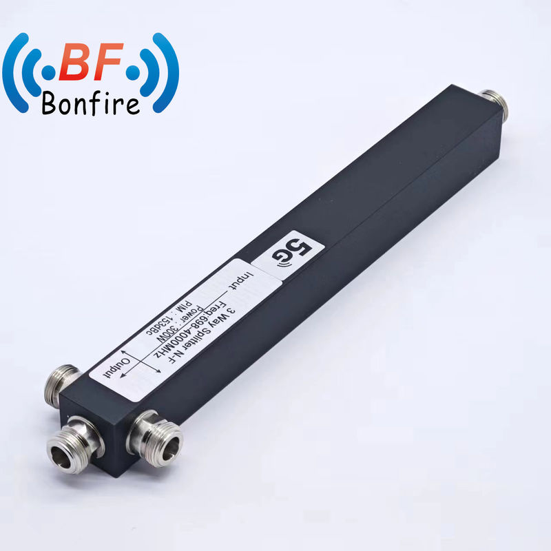 617-4000MHz 3Way N Weibliche IP67 Stromspalter/Teiler für Funksysteme N-F-Schnittstelle