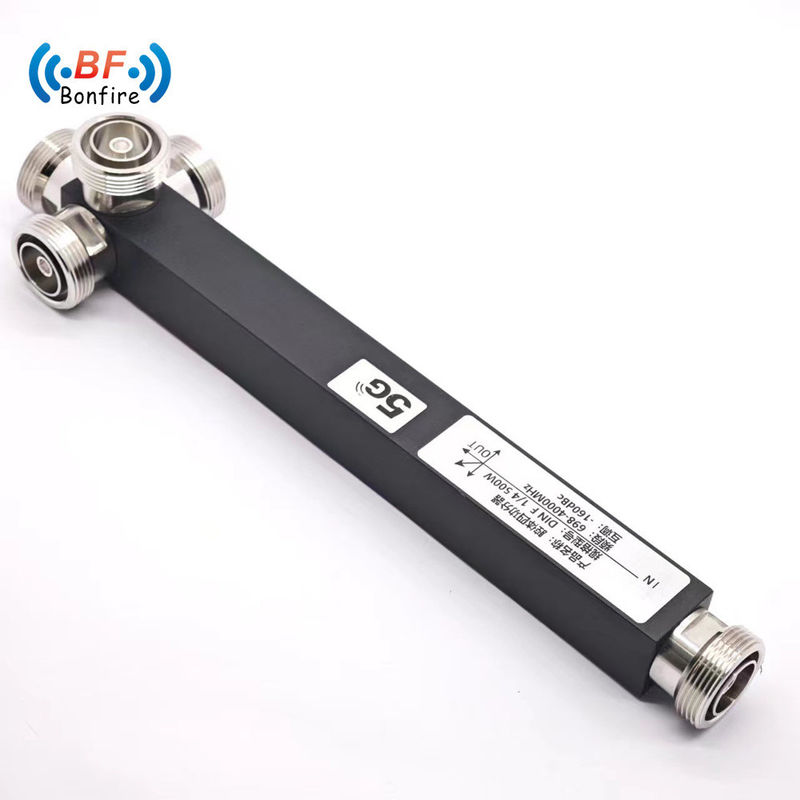 50W 4-Wege-Stromsplitter 5000-6000MHz N Weibliche IP60 Individualisierte Grau/Rot/Schwarz Optionen