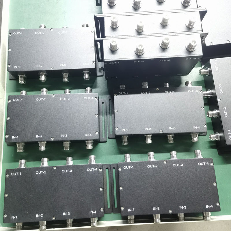 2.000kg Hybrid-Kombinator Hybrid-Kopplung 698-3800MHz N-F Grau/Rot/Schwarz/Maßgeschneidert