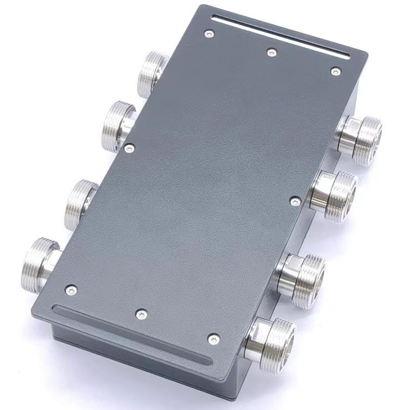 Hybridkombinator Hybridkopplung 4 in 4 aus 698-3800MHz DIN-F mit DIN-F-Schnittstelle