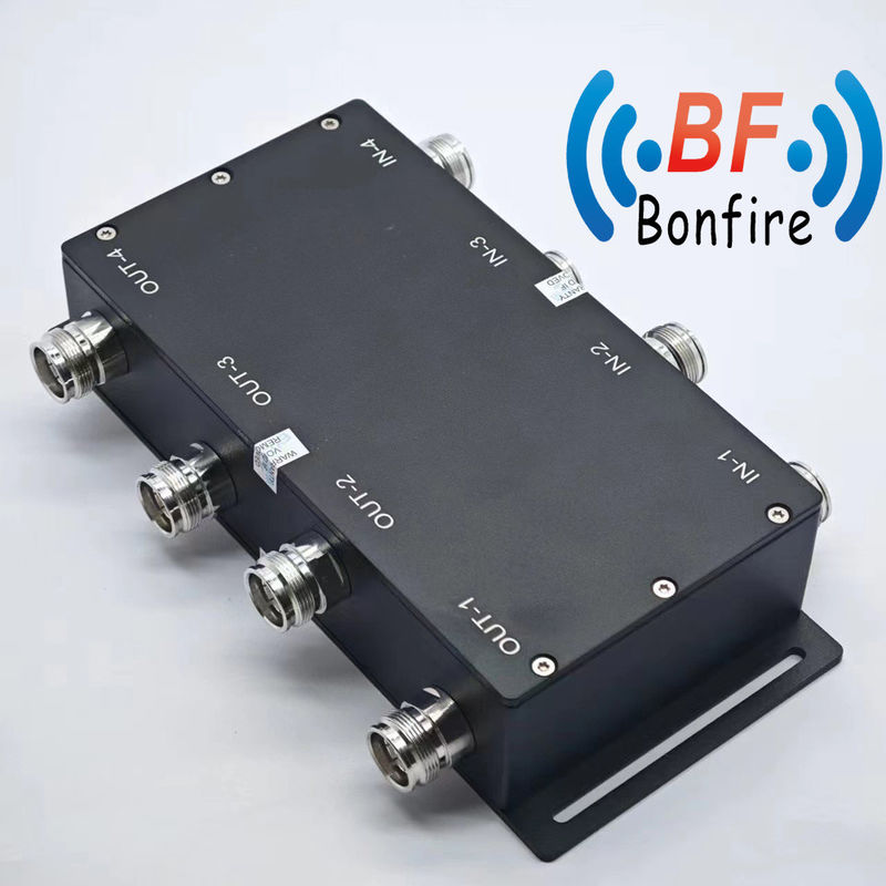 DQ-XXXXXX Breitband Low Pim 3dB Hybrid-Kopplung mit N weiblichen Steckverbinder 698-3800MHz