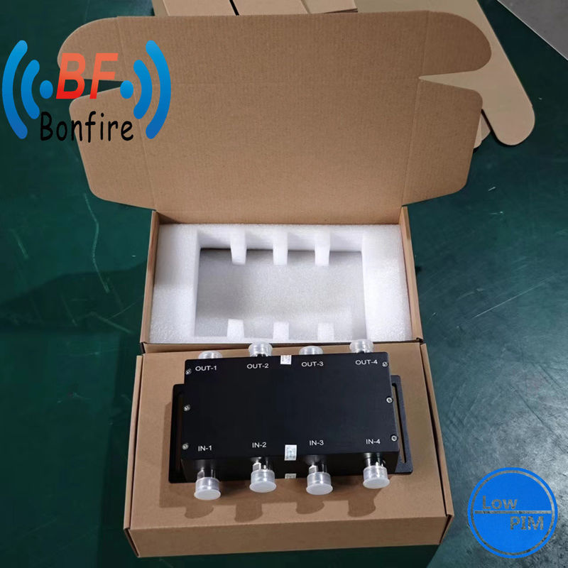 Hybrid-Kopplung VHF 698-3800MHz 3dB Hybrid-Kombinator 4 in 4 mit N-Konnektor