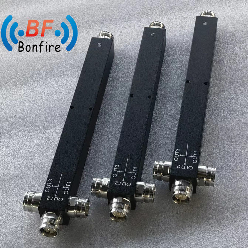 RF 2-Wege-Stromsplitter 100W 350-3800MHz DIN-F/4.3-10-F/DIN-F Schnittstelle für Basisstation
