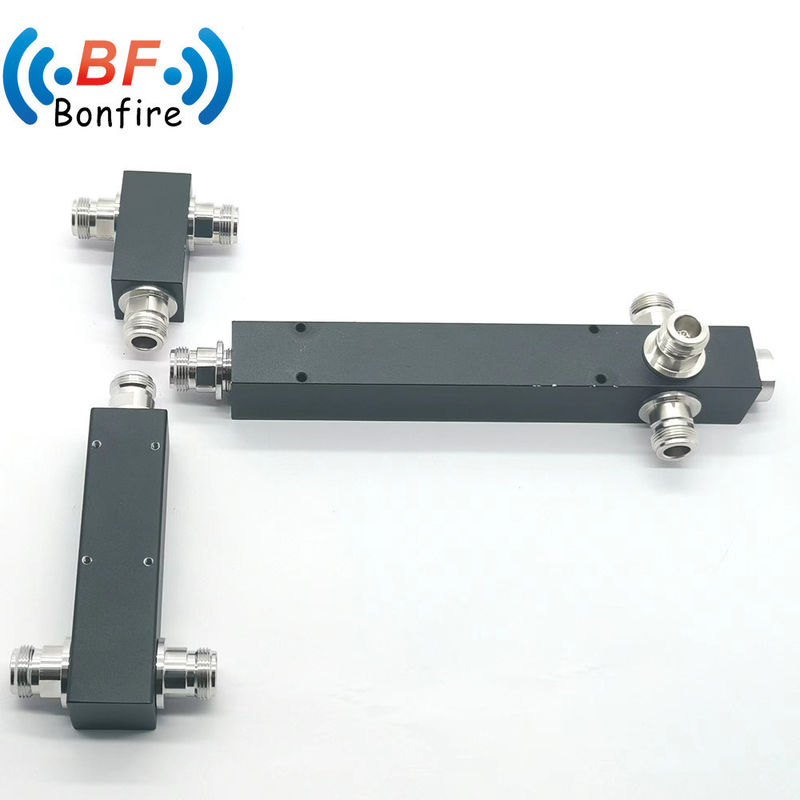 350-3800MHz 2-Wege-Leistungsdivider mit niedrigem Pim-160 Dbc DIN-F/4.3-10-F/DIN-F Schnittstelle