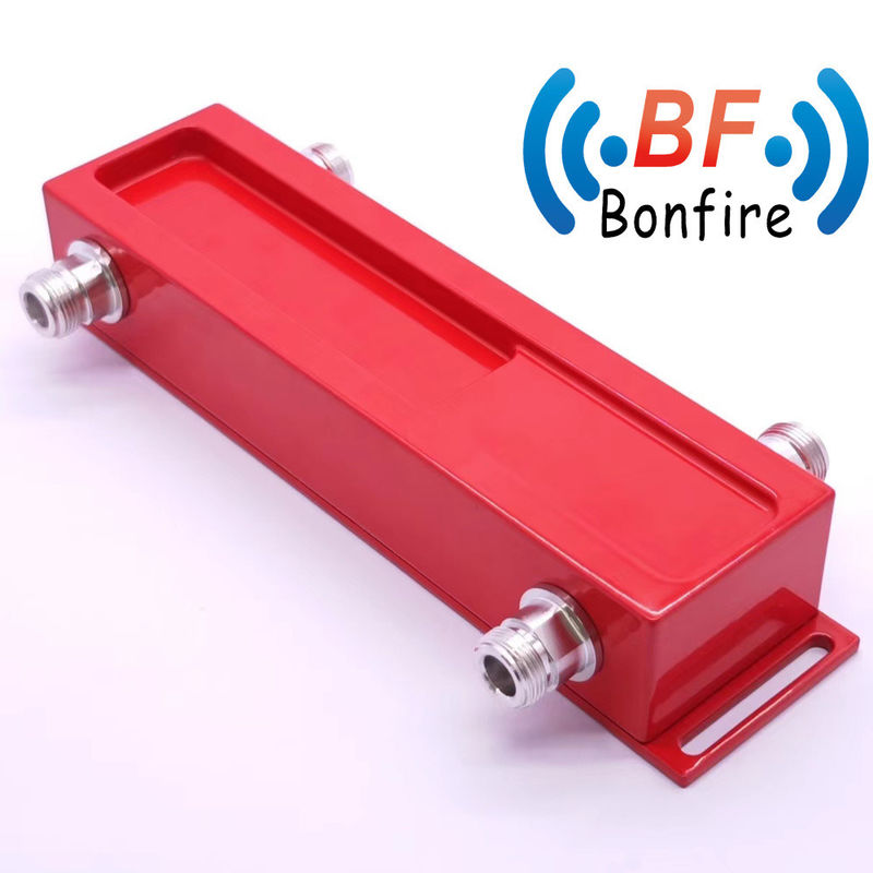 698-3800MHz 2 1 2 2 Wireless Low Pim Indoor Hybrid Coupler Hybrid Combiner N-F in Grau
