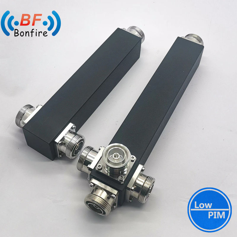 2-Wege-Rund-Reflexfrequenz-Leistungsspalter/Leistungsspalter GFQ-XXXXXX 698-3800MHz Schwarz