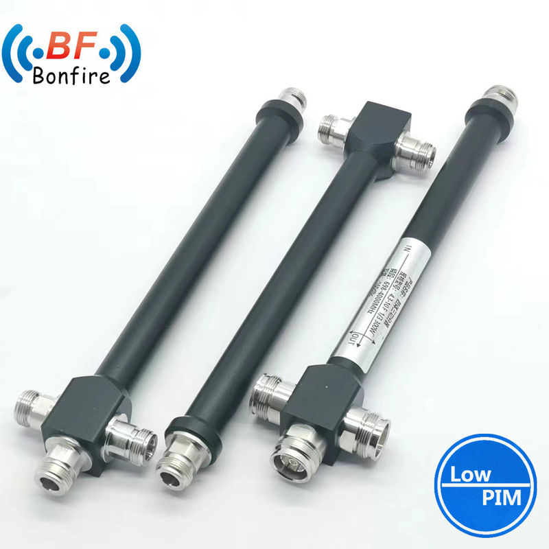 2-Wege-HF-Leistungsdivider mit N-F/4.3-10-F/DIN-F-Schnittstelle und 698-3800 MHz-Bereich