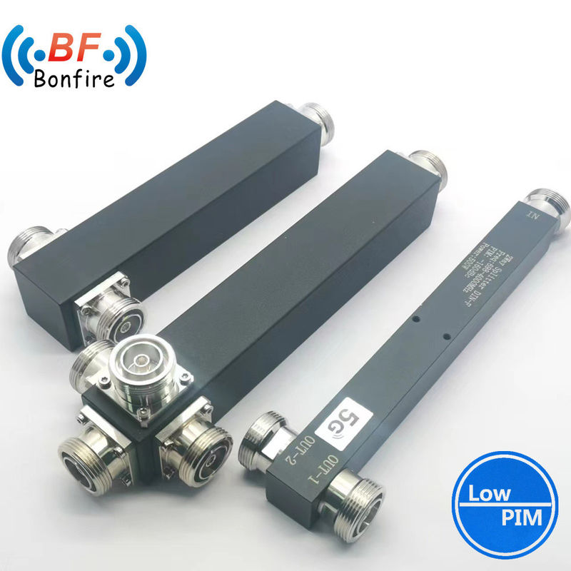 Low Pim Passive Component 698-3800MHz 3-Wege-Leistungsdivider -160dbc 4310f Schnittstelle N-F