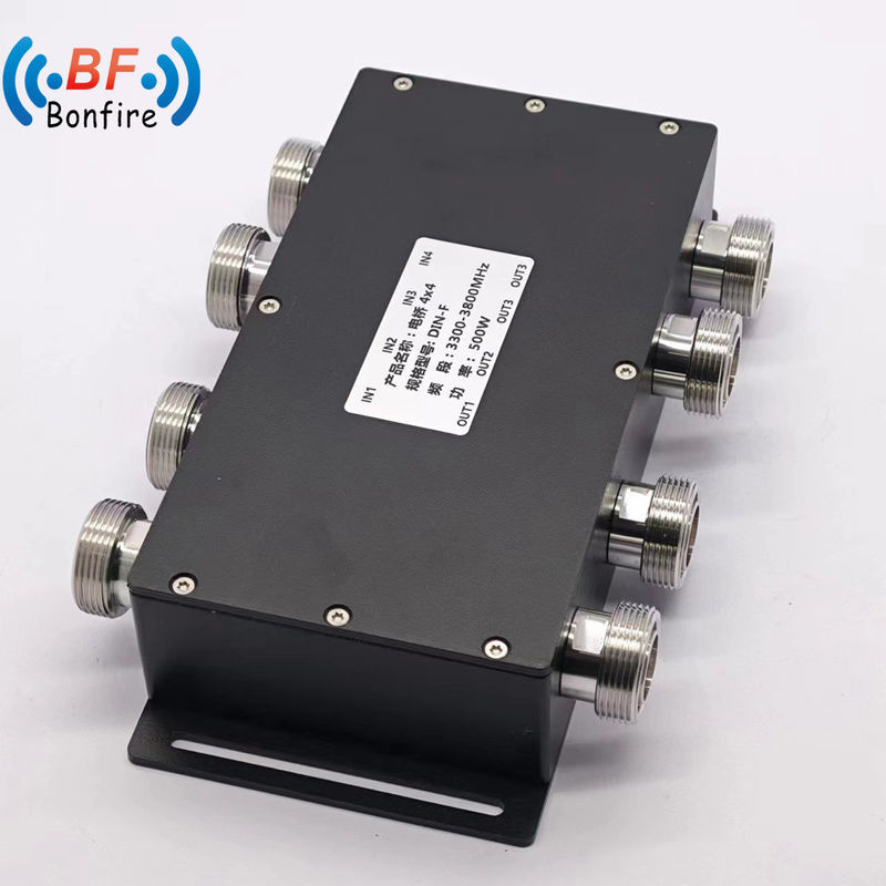 300W Low Pim -155dbc 2 in 2 Out Hybrid Kopplungskombinator für 4.3-10-F/DIN-F/N-F Schnittstelle