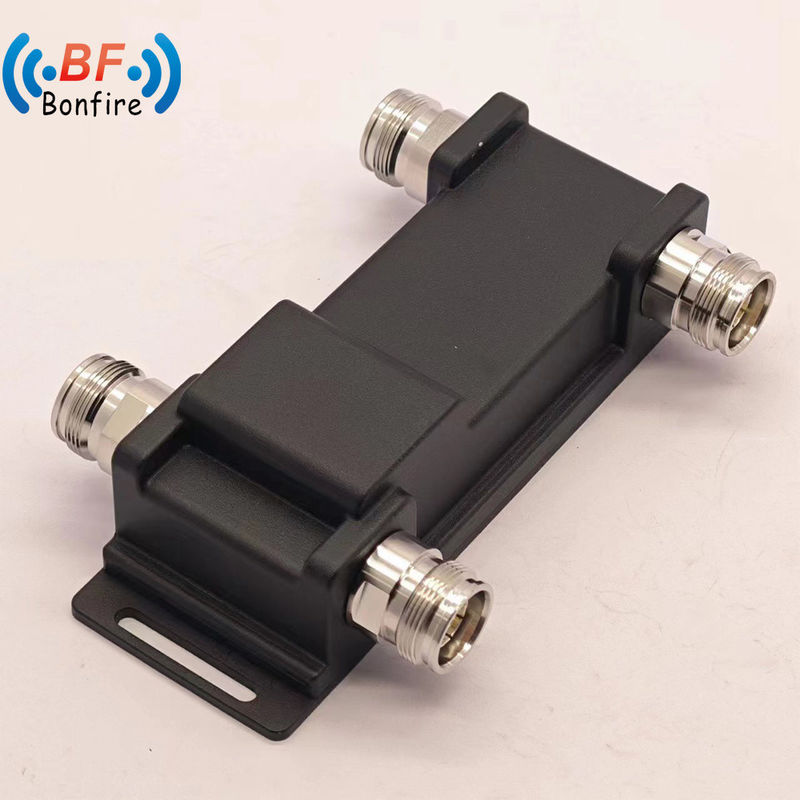 4.3-10-F/DIN-F/N-F Schnittstelle 698-4000MHz 2X2 aus Hybridkombinator mit N-F-Anschluss