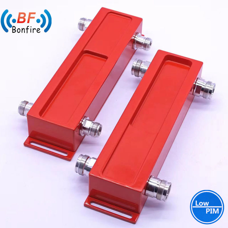 4.3-10-F/DIN-F/N-F-Schnittstelle 698-3800MHz 2 in 2 Ausgabe HF-Hybrid-Kombinator für IBS