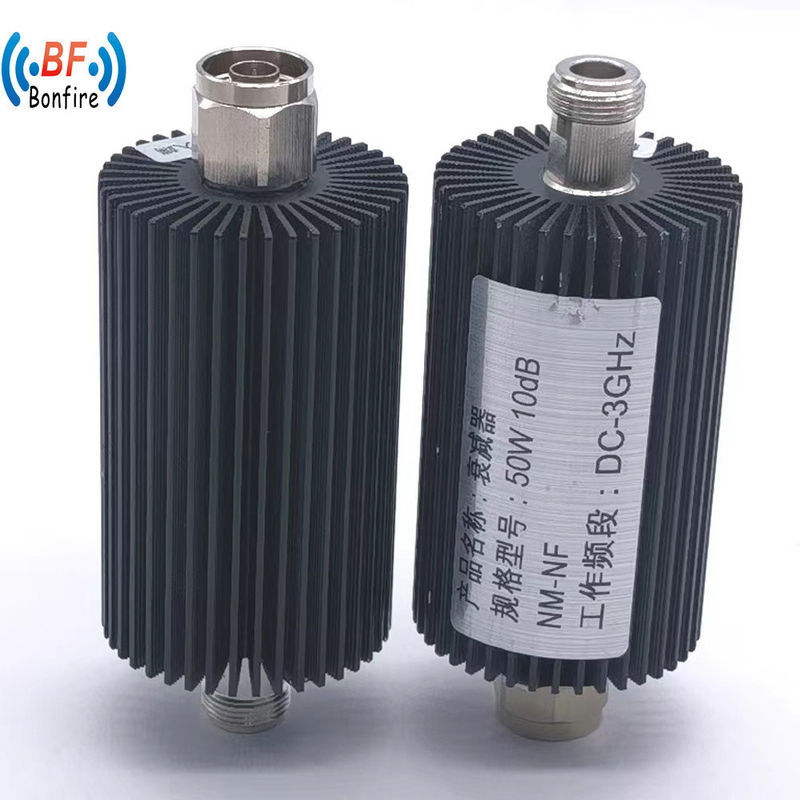 5W 10W 20W 50W 100W 200W drahtlose Kommunikation Niedrig-Pim-Mikrowellenkoaxiale HF-Dämpfer