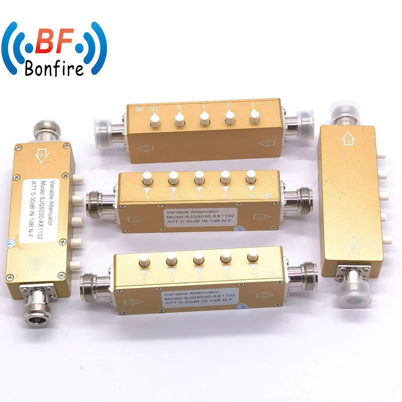 Schrittverdämpfer für eine reibungslose Signalsteuerung in DC-3000MHz 5W 10W HF-Variablerdämpfer