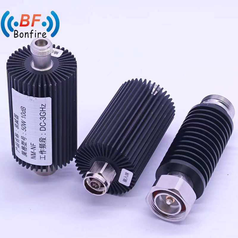 50 W Low Vswr DC-3800MHz Verstellbarer Dämpfer Variable RF Festdämpfer 10dB 20dB