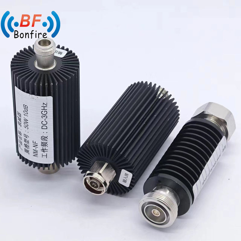 50W DC-3800MHz 3/6/10/15/20/40dB variabler Dämpfer für HF-Signale N-M/N-F Schnittstelle