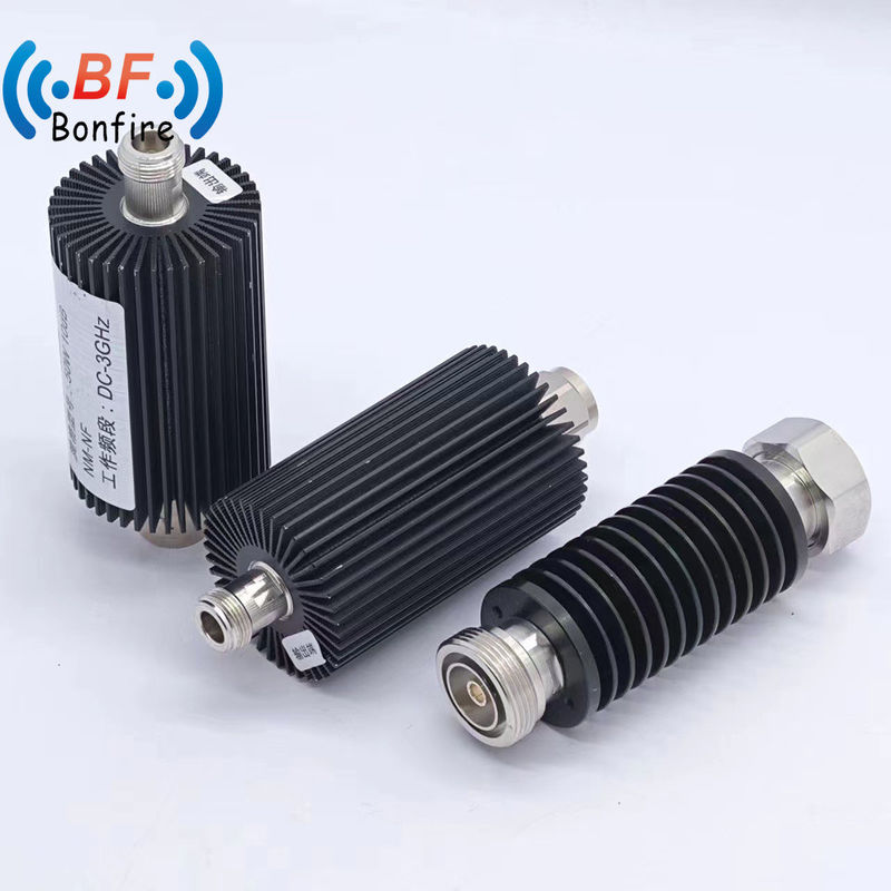 50ohm HF-Dämpfer mit geradeem Koaxialanschluss DC-3800MHz einstellbarer Dämpfer