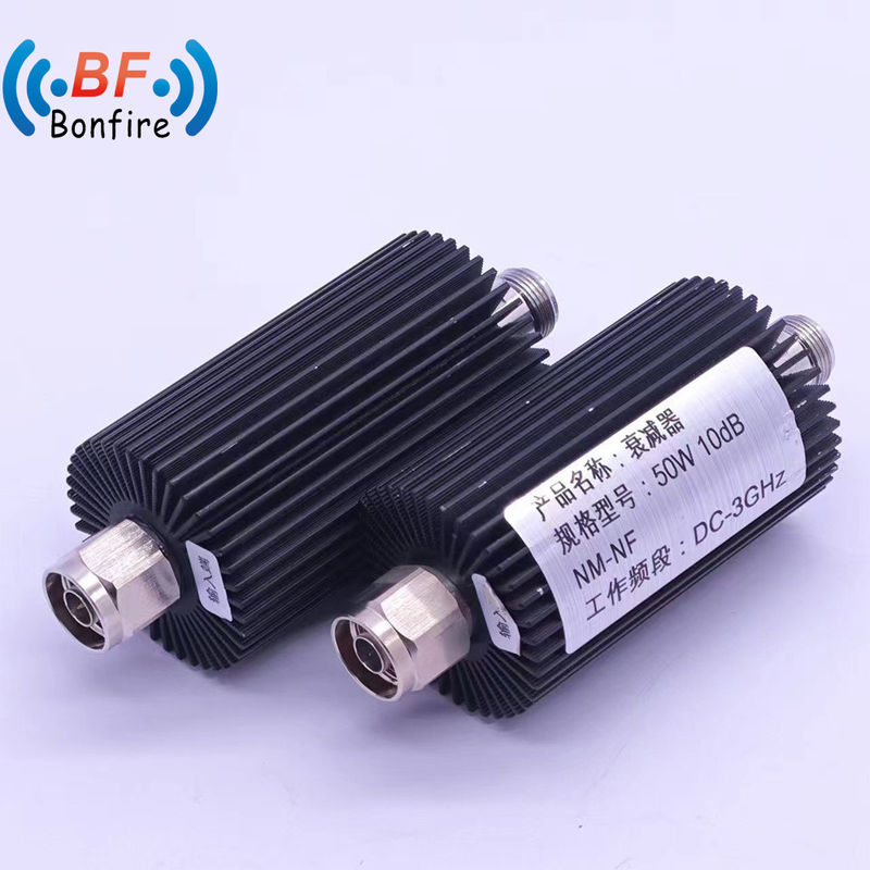N-Typ Koaxialanschlüsse 30dB 100W HF-Dämpfer DC-3800MHz Schnittstelle in N-M/out N-F