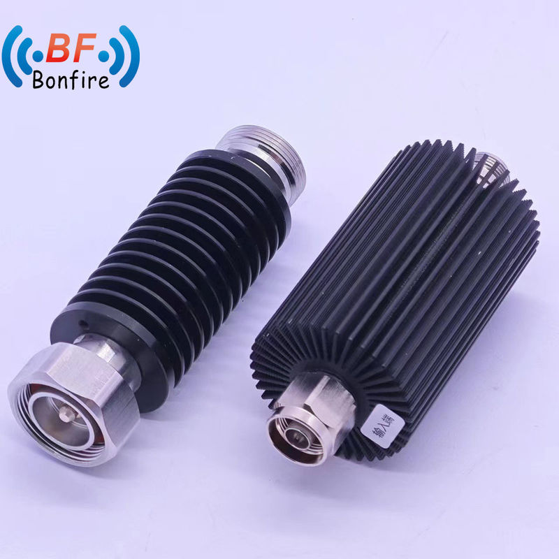 Einstellbarer Dämpfer Koaxial N Männlich auf weiblich 50ohm RF 200W Frequenz DC-3800MHz 3-40dB