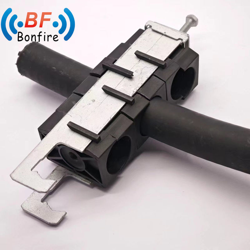 Edelstahl-HF-Zuführkabelklemme für 1/2&quot; 7/8&quot; 1-1/4&quot; 5/8&quot; und Schwerlastkonstruktion