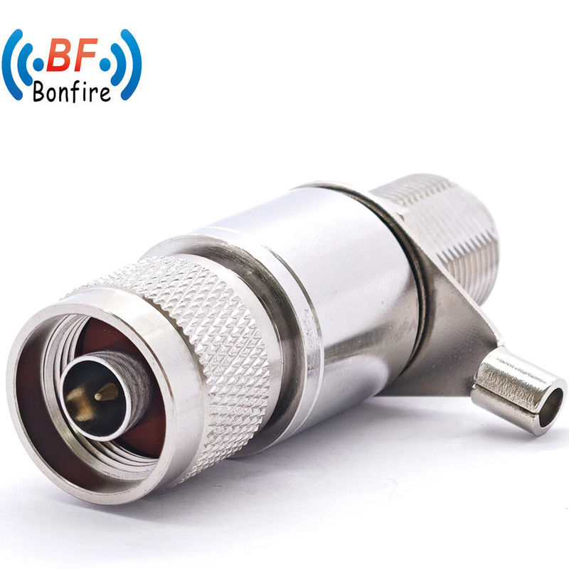 50ohm Männlich-Fraulich-Koaxialkabel-Anschluss HF-Oberspannungshalter N Jack weiblich-SMA Stecker Blitzschutz 3G 6g