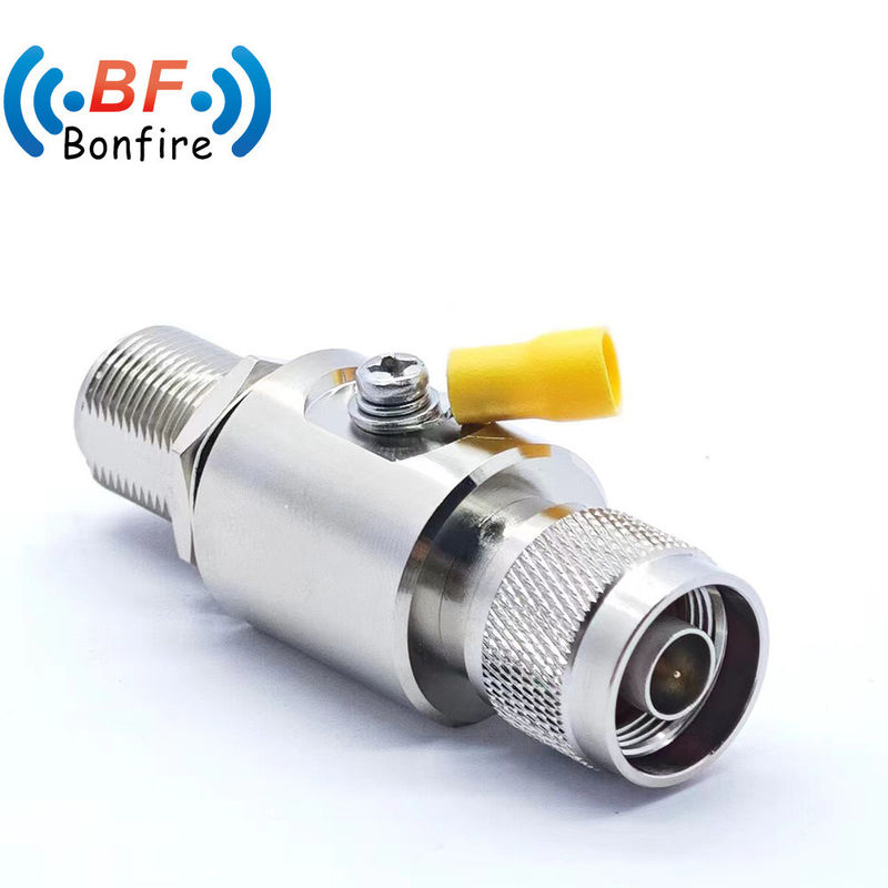 Sicherung DC-6000MHz UHF Koaxial Lightning RF Arrestor mit N-M bis N-F Schnittstelle
