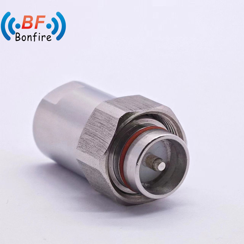 Einfügungsverlust 0,25 dB DC-4GHz N Gerade männlicher Stecker für 7/8 Prime Flexibles Kabel