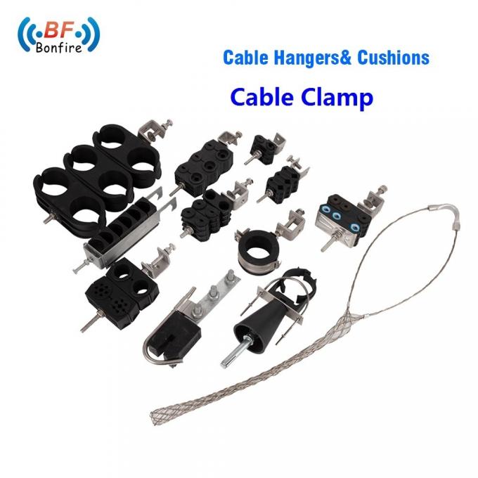 Double Hole Cable Clamp (2*Φ 4.5-7.5mm, , 2*Φ 18-19mm) Cable Clips Factory Price