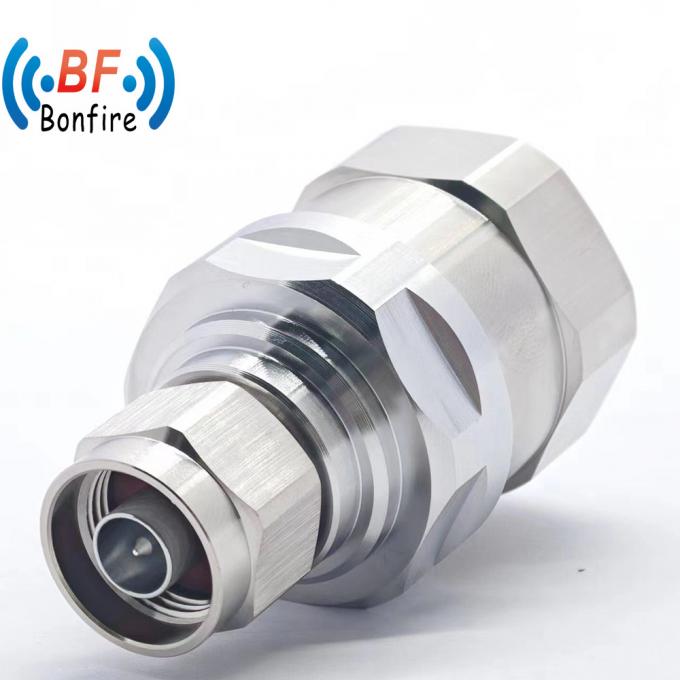 Hot Sale DC-4GHz Low Vswr RF N Straight Male Connector for 7/8′ Flexible Cable