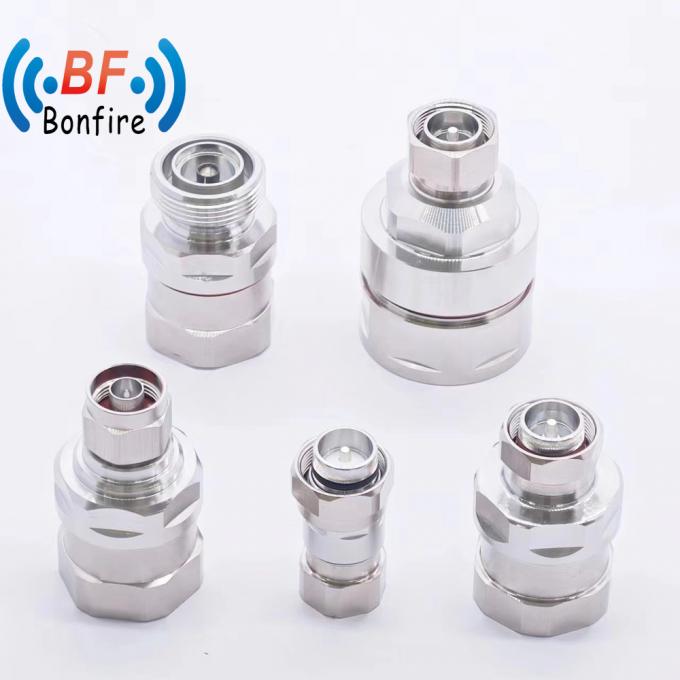Hot Sale DC-4GHz Low Vswr RF N Straight Male Connector for 7/8′ Flexible Cable